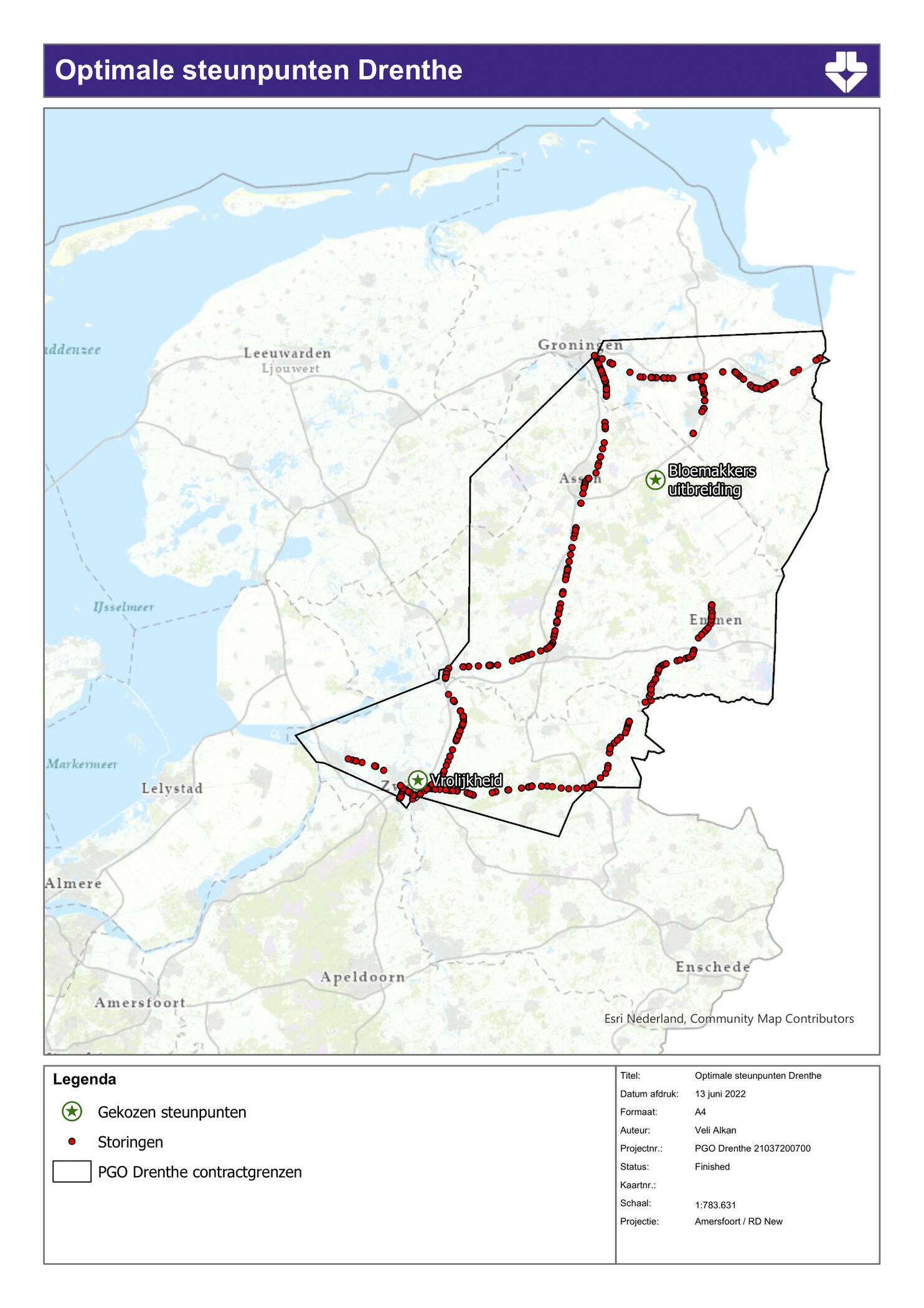 Optimale steunpunten Drenthe
